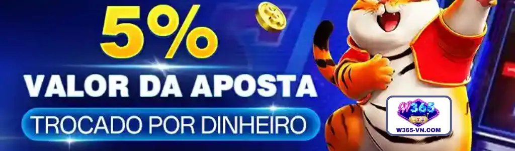 Promoção de 5% de retorno por aposta no WKBET